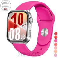 Silicone Strap For Huawei Watch Fit 3 4 band Smartwatch Replacement Sport Correa Bracelet for Huawei Watch fit 4 Pro Accessories