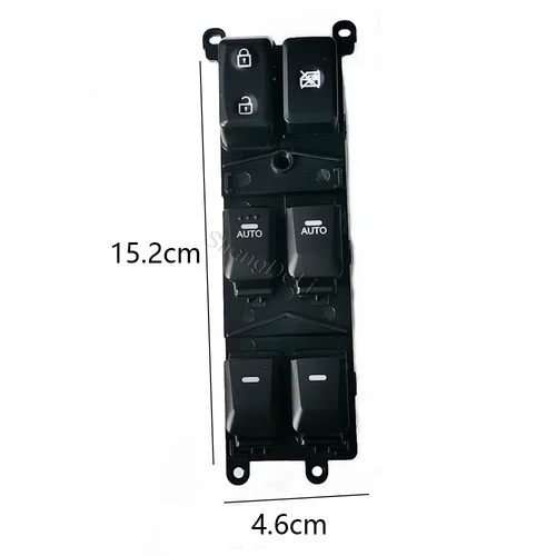 Imagen 2 del producto Interruptor de Control de ventana delantera izquierda LHD, botones regulador de ventana eléctrica para Kia Forte 2014 2015 2016 2017 2018 93571-A7200