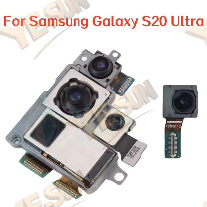 

Camera Set For Samsung Galaxy S20 Ultra SM-G988U/U1 SM-G988B/DS Front Camera +Telephoto + Wide + Main Camera
