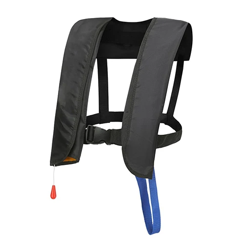 Professioneel visvest Automatisch opblaasbaar PFD-zwemvest, drijfvermogen 150N voor watersport Survival Jacket Rafting Varen