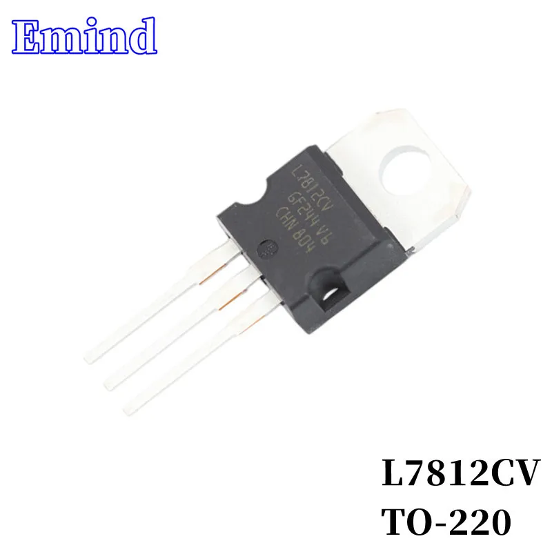 

20/50/100/200/500Pcs L7812CV DIP Low Dropout Regulator TO-220 LDO 3-terminal Regulator IC