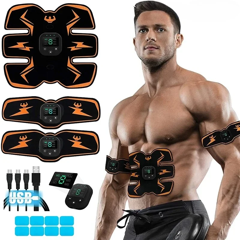 

Smart Wireless Muscle Stimulator Fitness Trainer Abdominal Training Electric Weight Loss Stickers Body Slimming Massager