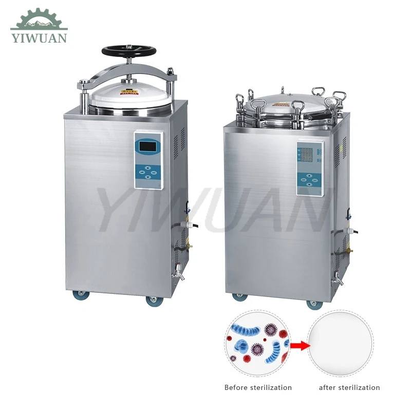 

75L 100L 120L 150L Autoclave Sterilization Box Container Device Steam Clinical Instrument Surgical Material Sterilizer Machine