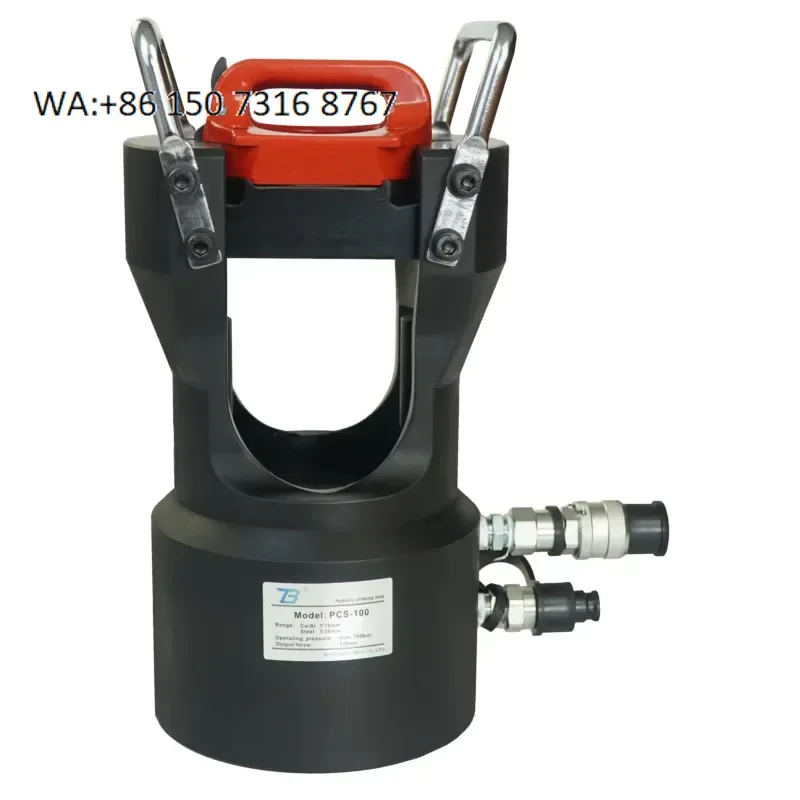 PCS-100 100t 700bar Heavy Duty Double Acting Split Quick Coupler Hydraulic Crimping Head
