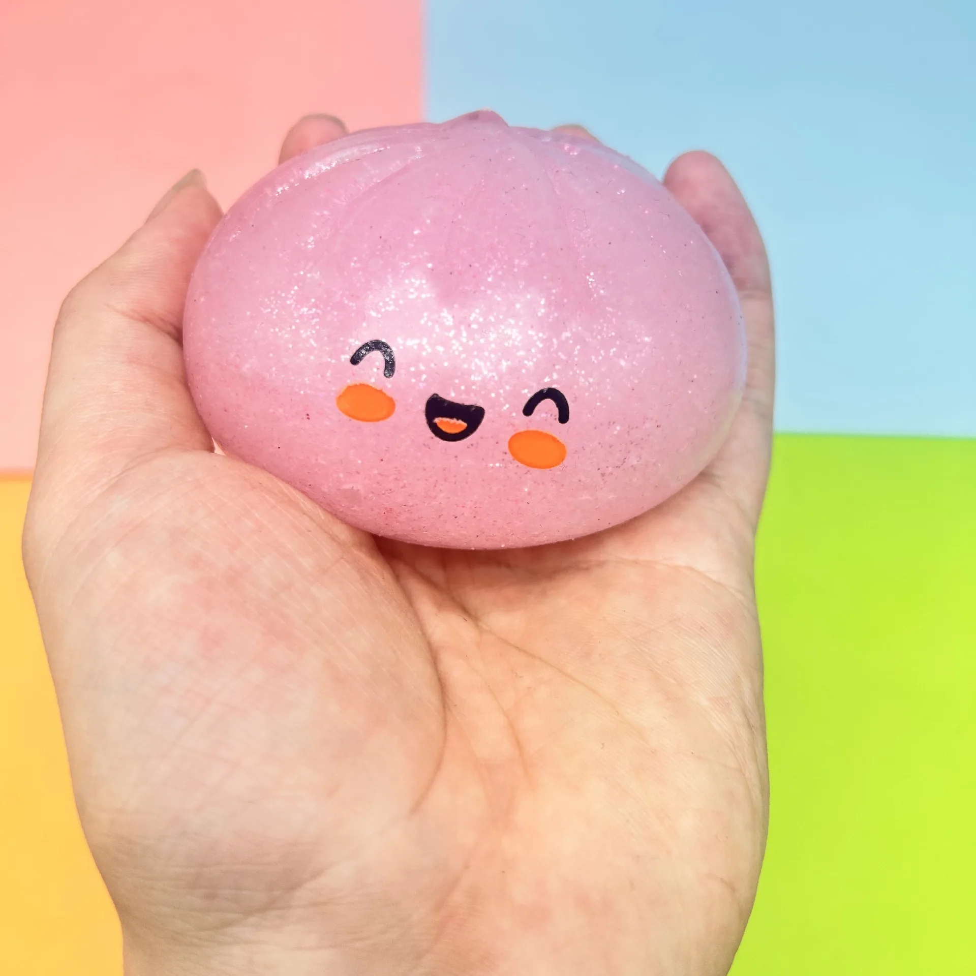 Squishy Dumpling Mystery Dumpling Squishies Handgemaakte drukverlichtende ballen Paasmandvullers Dumplings Squishy