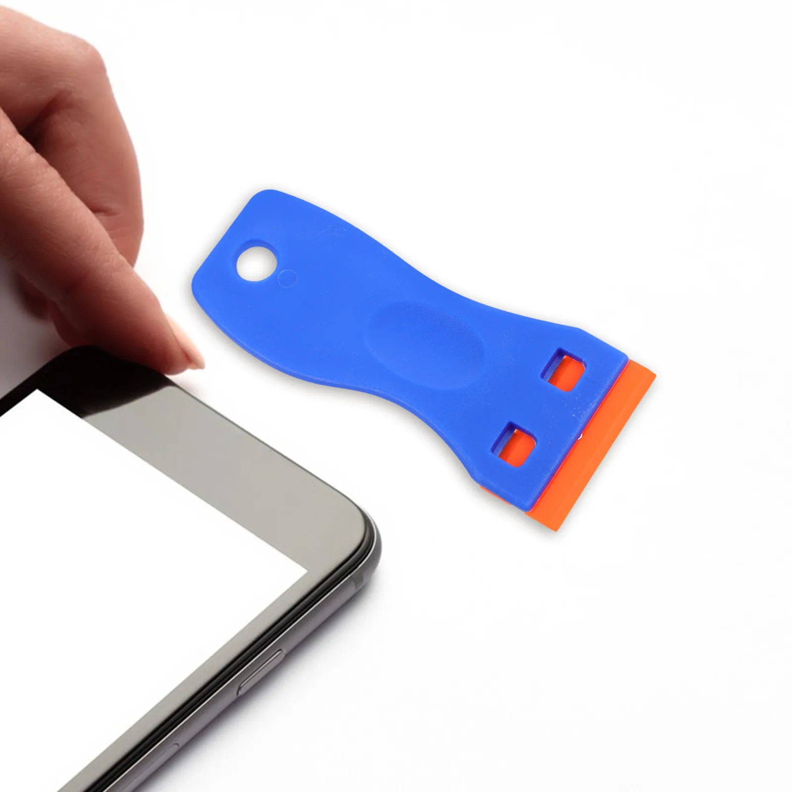 20Pcs Multi Function Scraper Tool Plastic Blade Adhesive Residue Remover for Car Window Decal Wrap Cellphone Screen Cleaning