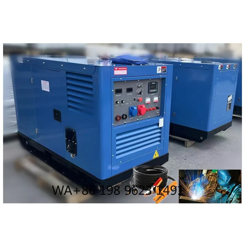 500A DC Mobile Pipeline MIG Welder Industrial Powered Outdoor Construction Welding Unit