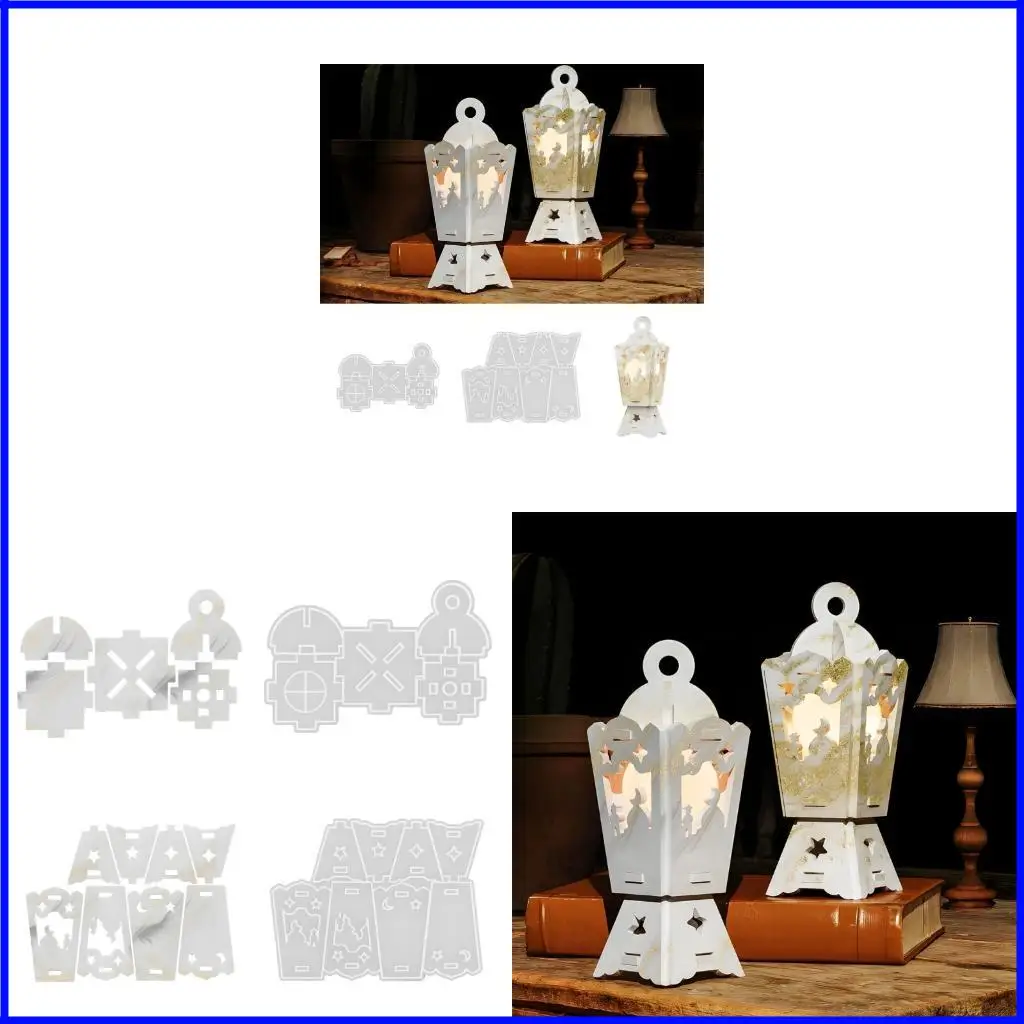 

Safe Silicone Lantern Mould Middle Eastern Art Pattern for Gifts