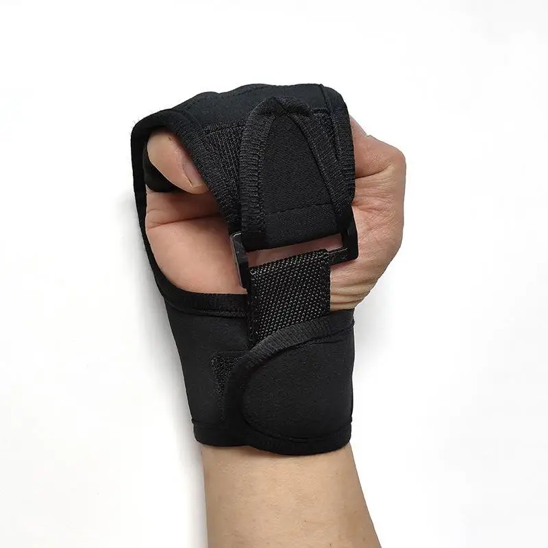 

Breathable Self Injury Prevention Hand Fixed Restraint Glove Patient Safety Hand Control Gloves Adjustable For Elderly Disabled