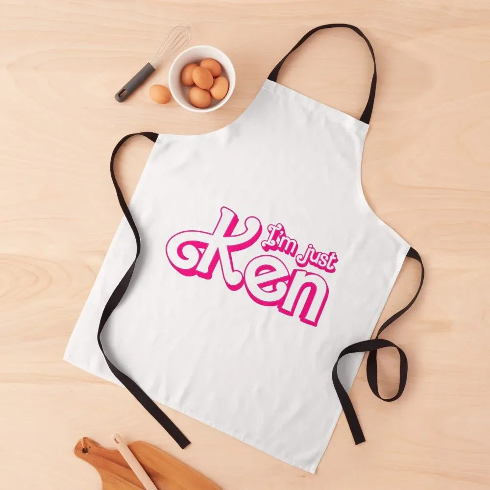 

I'm just Ken Apron Kitchen New 2022 Year Men gift Woman Kitchens Apron