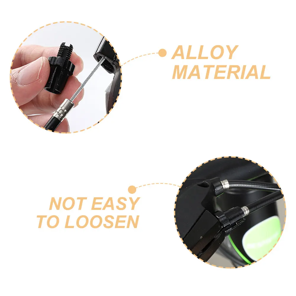 

4Pcs Bike Brake Adjustment Screws Alloy Handlebar Fasteners for Mountain Road Folding Bikes Professional Durable Replacement