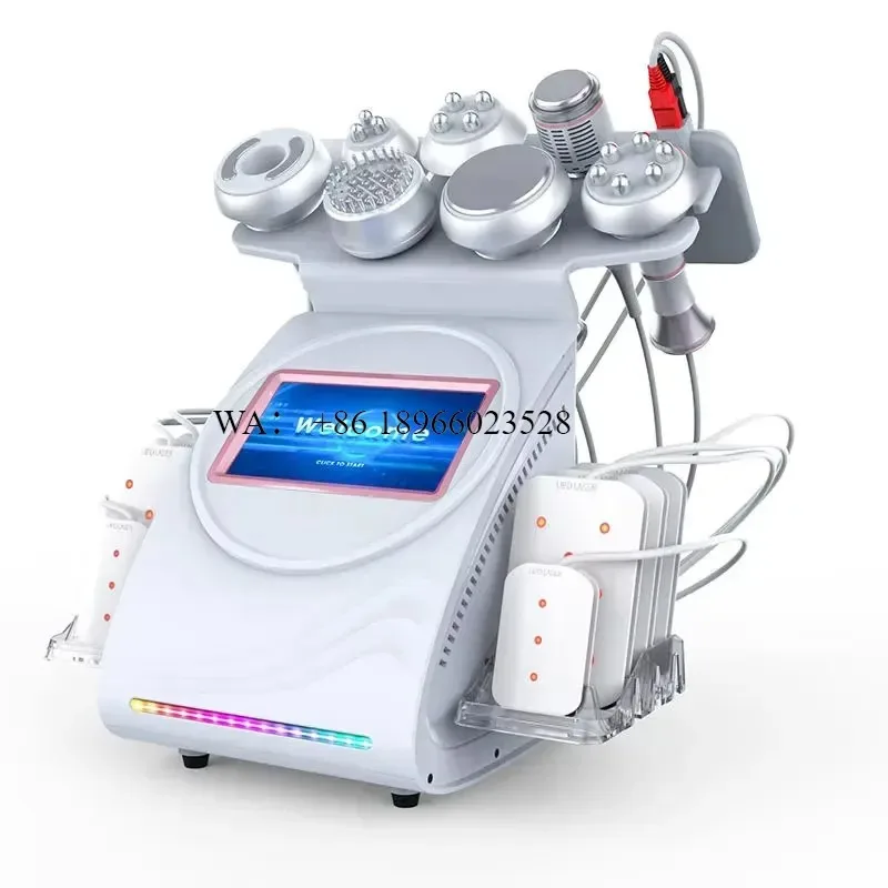 WMWMNU 9 in 1 Lipo Pads Vacuum Body Shaping Anti Cellulite Equipment for Spa Salon Desktop Use