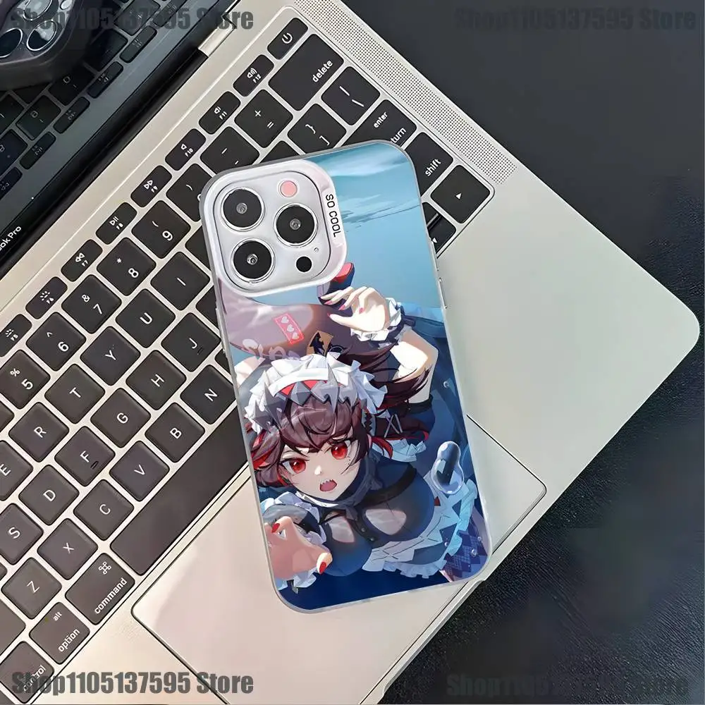 Custodia per telefono ZZZ Ellen Joe per iPhone 17,16,15,14,13,12,11,Pro,XS,Max,Plus,Mini,SE4,E Cover antiurto opaca bianca