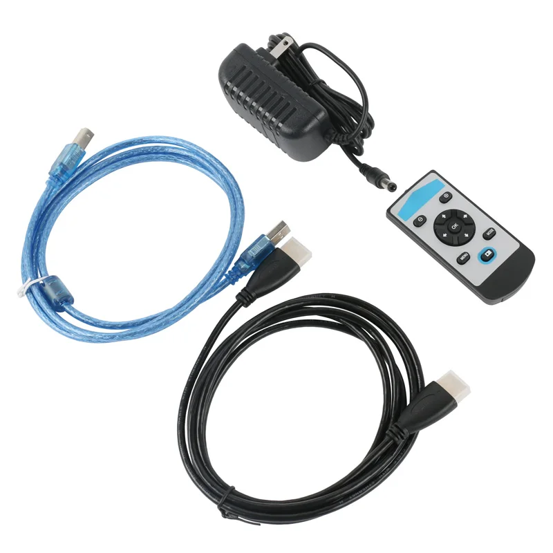Imagem -06 - Câmera de Vídeo Microscópio Usb 48mp 4k 2k 1080p Hdmi Armazenamento tf 100x 130x 200x 300x 500x Zoom Lente de Montagem c para Reparo de Chip de Telefone