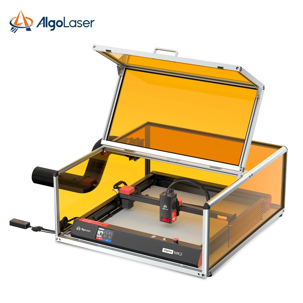 Laser Engraver Smart Protection Enclosure Class 1 Fireproof Protective Cover Auto Shutoff/Smart Lighting/Auto Position HD Camera