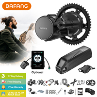 Bafang 250W 350W 500W Motor Kit 36V Mid Drive Electric Bike Conversion Kits BBS01B BBS02B EBike Engine 13Ah 25Ah Bicycle Battery