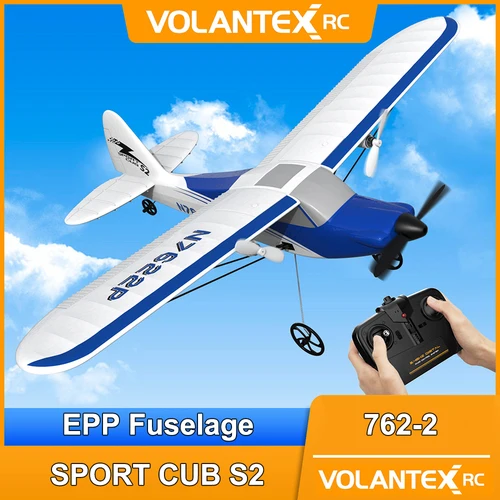 스포츠 커브 500 RC 비행기 원키 곡예 비행 리모컨 비행기, Xpilot 안정화 시스템 포함, 2.4G, 2CH 글라이더 항공기 762-2
