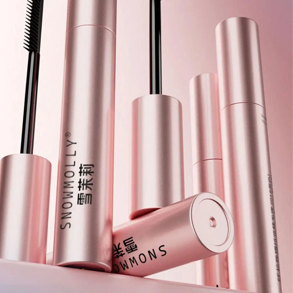 Verlengt Wimpers Zwarte Mascara Extra Volume Ultrafijne Make-Up Wimpers Natuurlijke Cosmetische Ogen Waterdichte Curling Vrouwelijke Mas B9z3