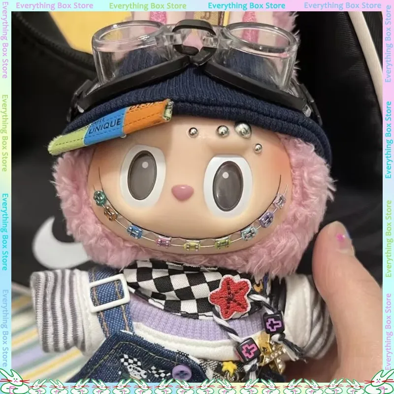 Accessory Braces For 17cm Labubu DIY Color Decoration Braces Doll Transparent Braces Bracket Doll Decoration