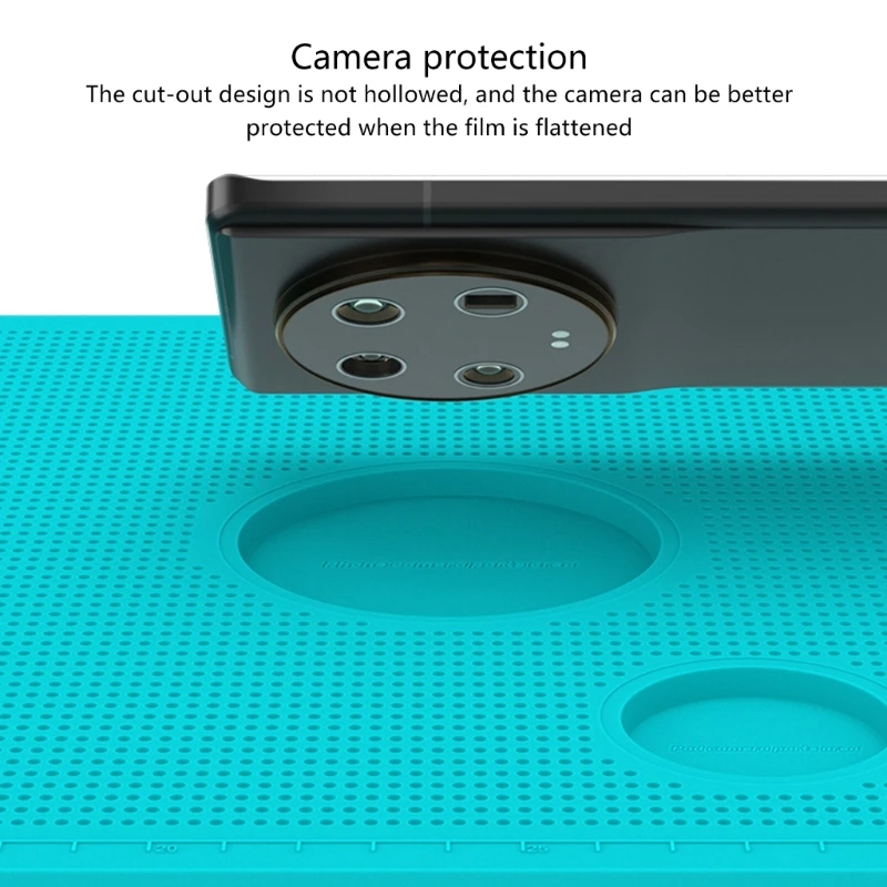 Almofada antiderrapante silicone Q1W2 para manuseio seguro dispositivos, smartphones, tablets, câmera