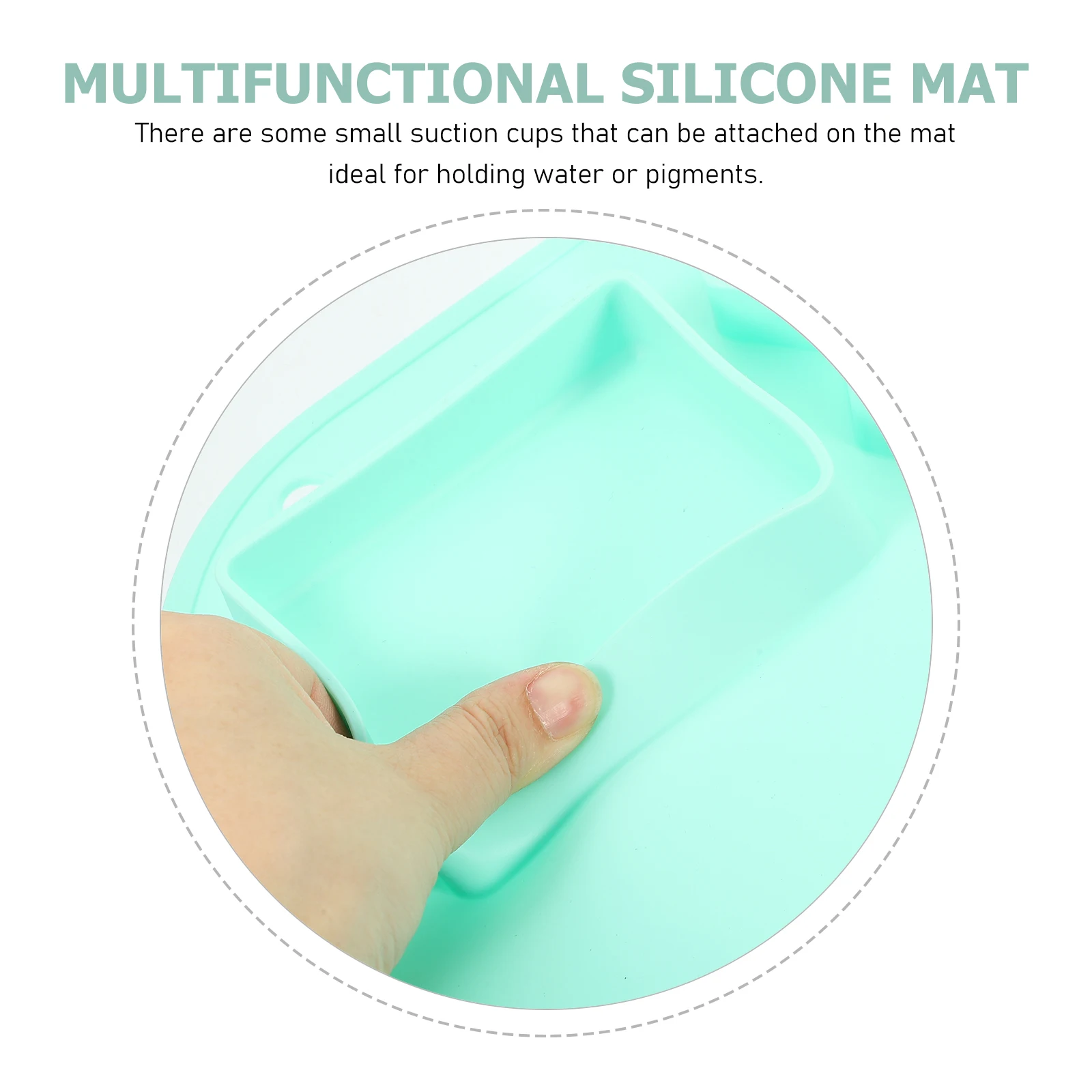 

Silicone Painting Mat For Craft Nonstick Diy Resin Crafts Silicone Craft Sheet For Clay Watercolor Gouache Art Mat Epoxy