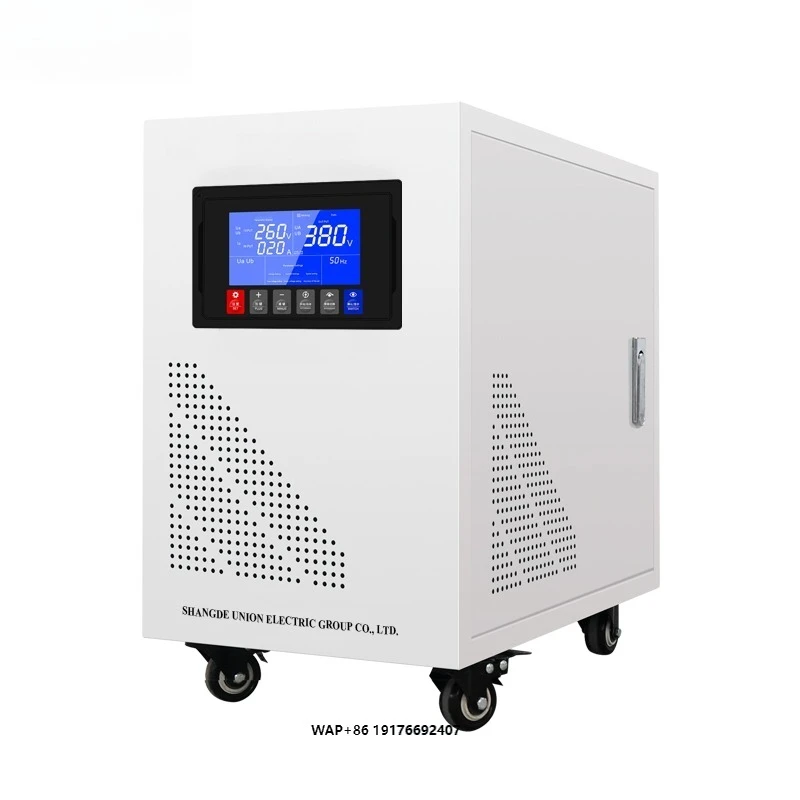 

ShangDe 10KW 20KW 30KW 3 Phase Automatic Voltage Stabilizer Servo Type Voltage Regulator 10KVA/20KVA/30KVA