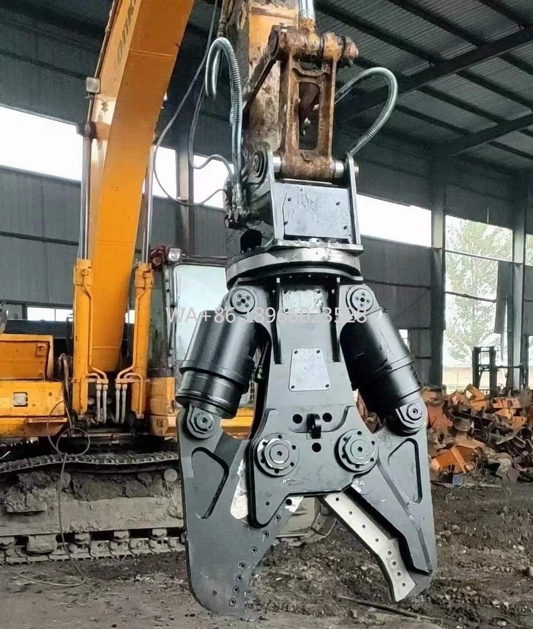 Tesoura de corte de aço do triturador concreto da demolição da tesoura do equipamento pesado