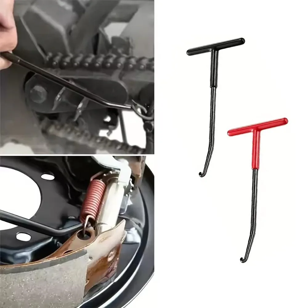 

1Pc Snowmobile ATV Motorcycle Exhaust Pipe Spring Hook T Shaped Handle Hand-held Puller Installer Removal Repair Tool Universal