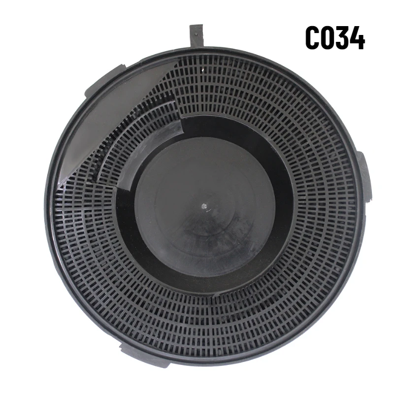 1Pcs Range Hood Carbon Filter C034 for Kitchen Wall Mount Range Hood Ductless Ventilation Replacement Charcoal Vent Filter