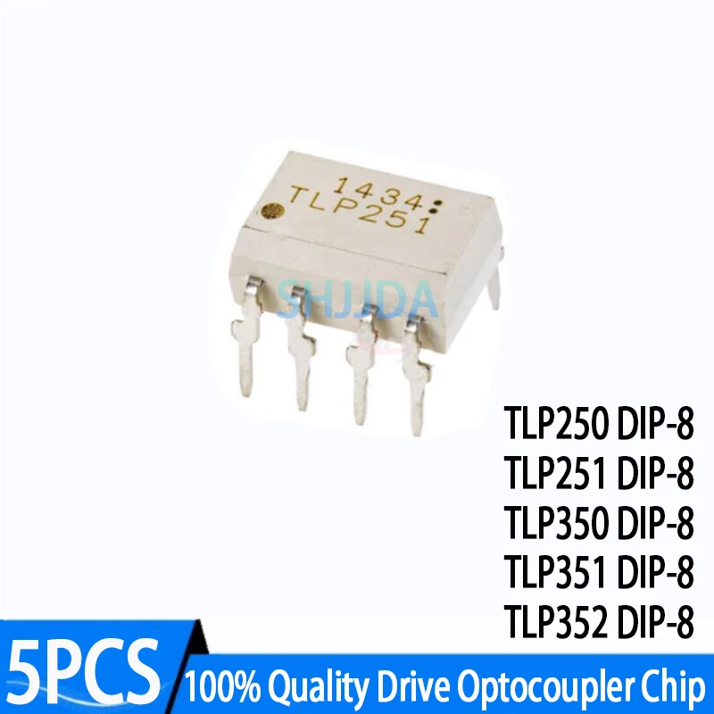 5PCS New TLP350 TLP351 TLP352 TLP250 TLP251 DIP-8 Drive Optocoupler Chip 100% Quality