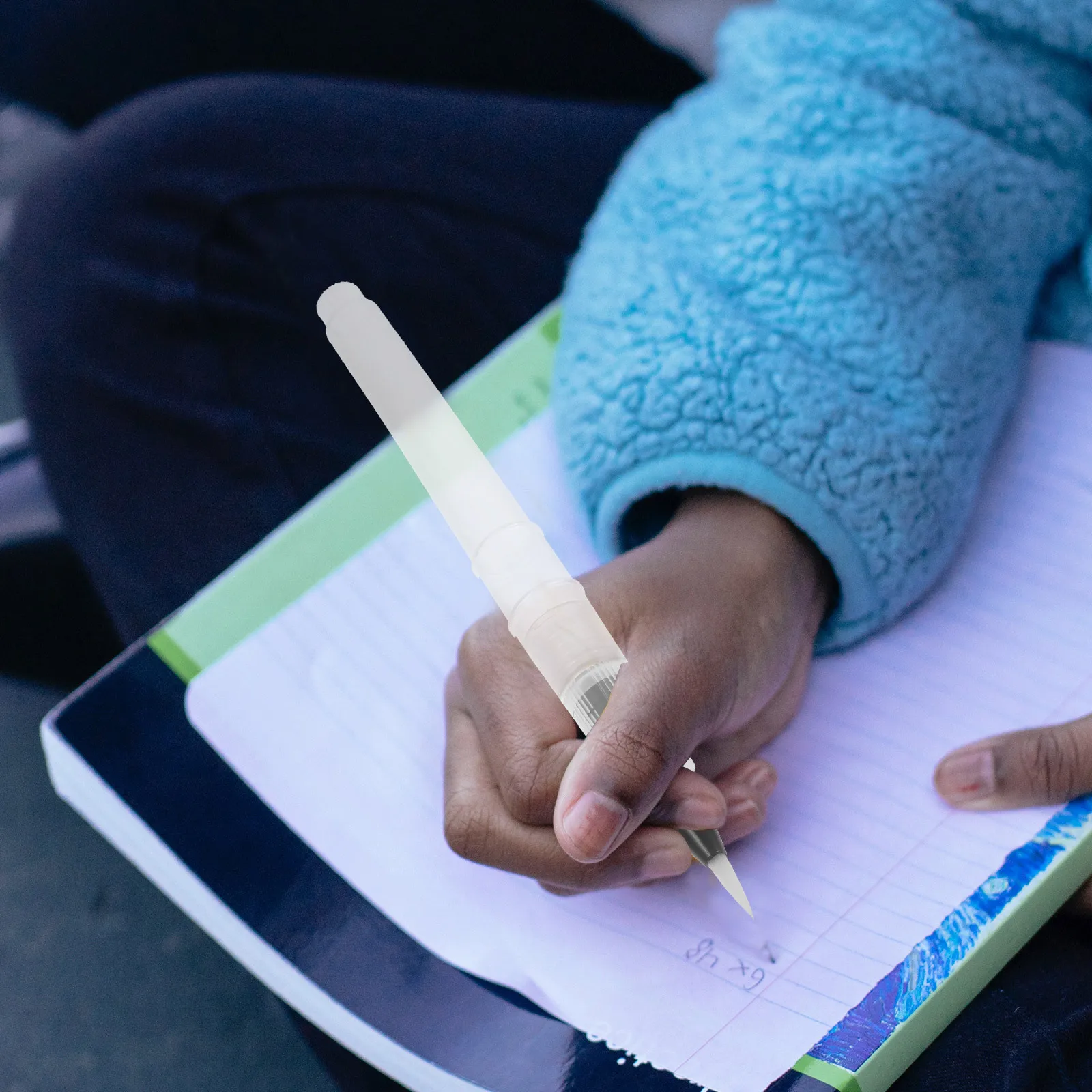 

6pcs Refillable Watercolor Brush Pen Set Small Paint Brushes For Travel Watercolor Painting Leakproof Reservoir Portable Art