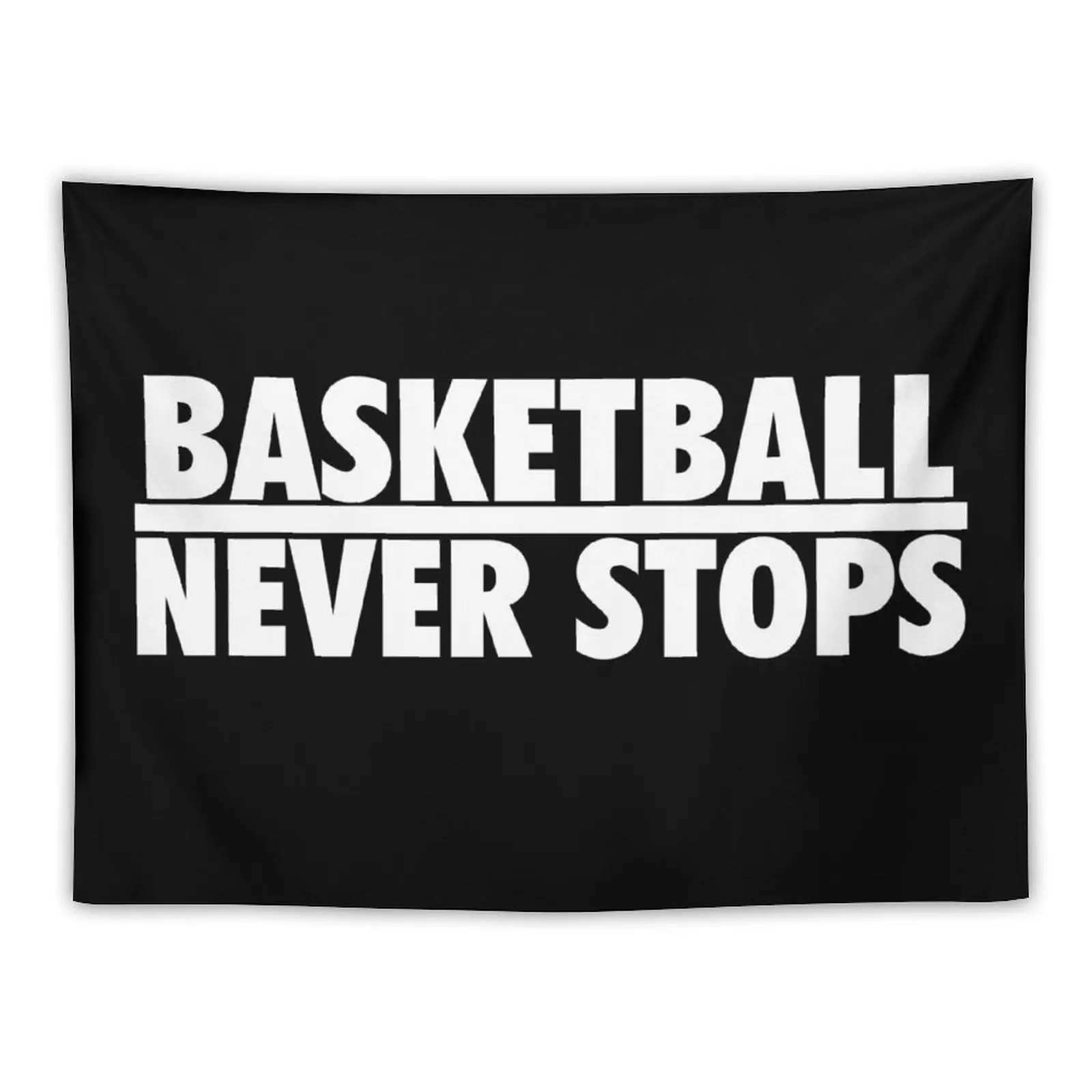 

New Basketball Never Stops Tapestry Art Mural Home Decoration Aesthetic Home Decor