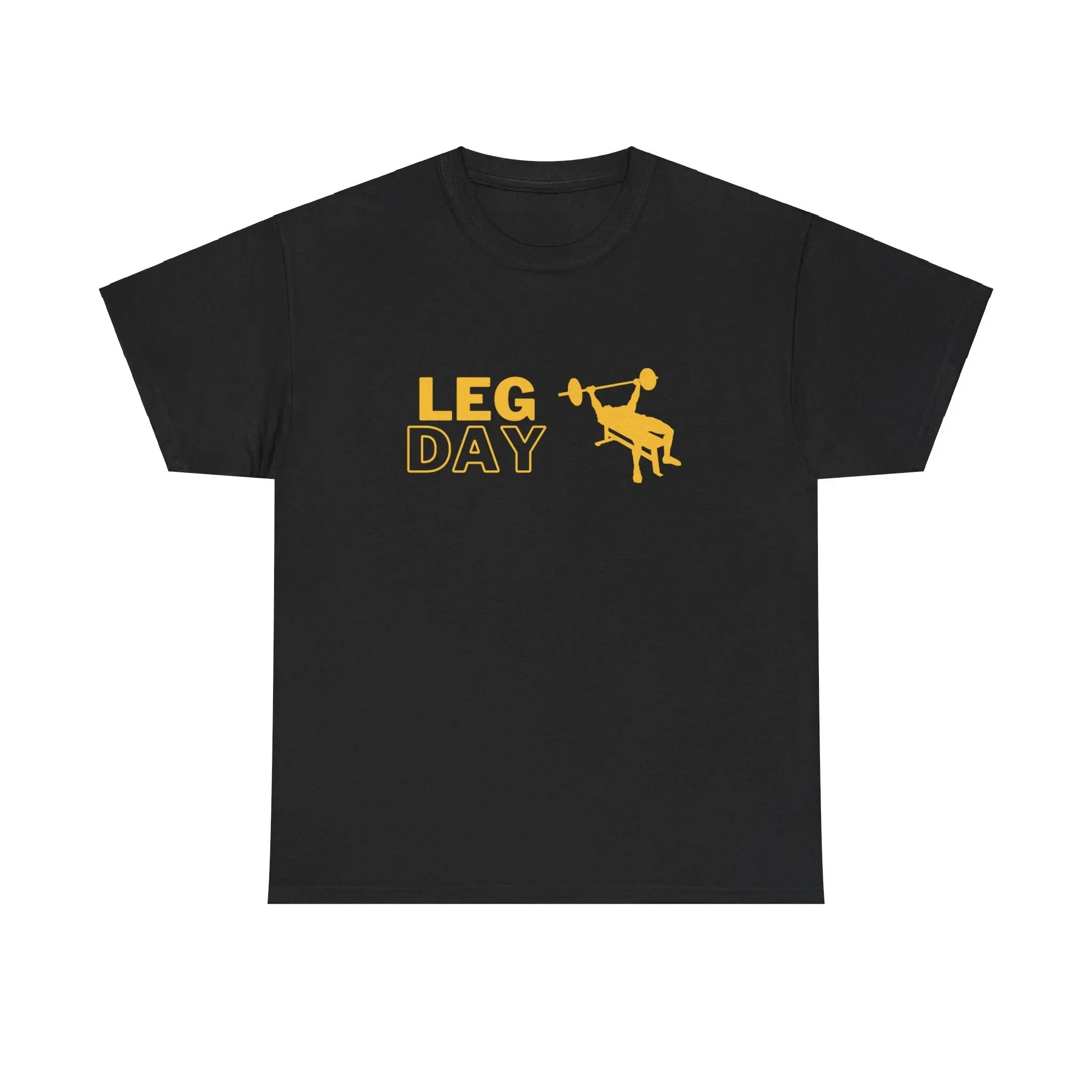 Camiseta Leg Day, camiseta de algodón para golf, ropa estética