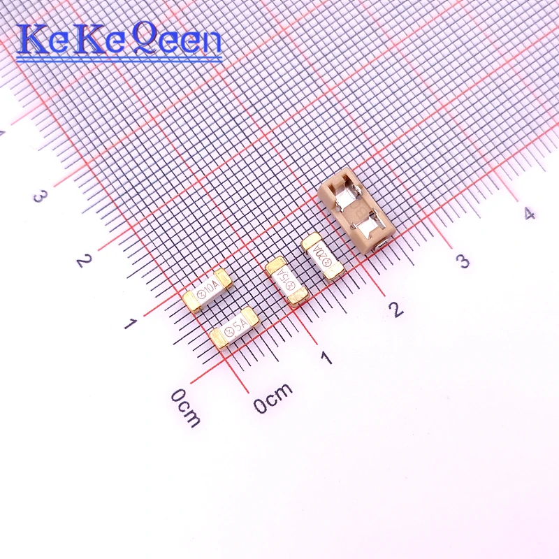 10-50 sztuk 1808/2410 bezpiecznik Chip bardzo szybkie działanie 100mA 315mA 500mA 1A 2A 3A 4A 5A 6.3A 8A 10A 12A 15A 20A 0451 SMD 2410 ceramiczny