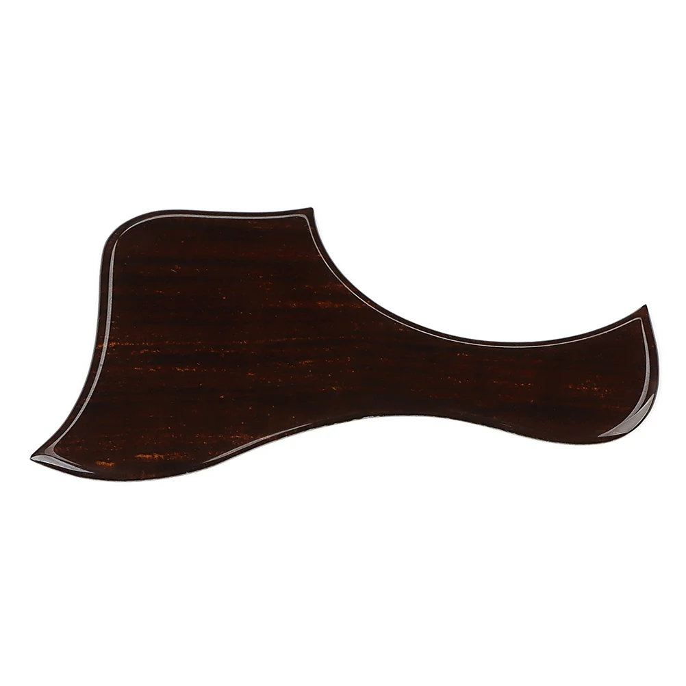 Pickguard en Grain de bois pour guitare électrique acoustique, plaque à gratter Folk, forme de protection en PVC, excellente Texture