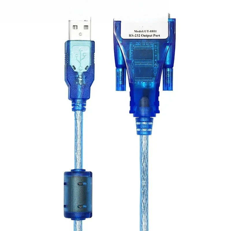 UT-8801/880 USB to 232 serial cable DB9 pin male to female RS232 to USB converter PLCFT232 dual chip drive free