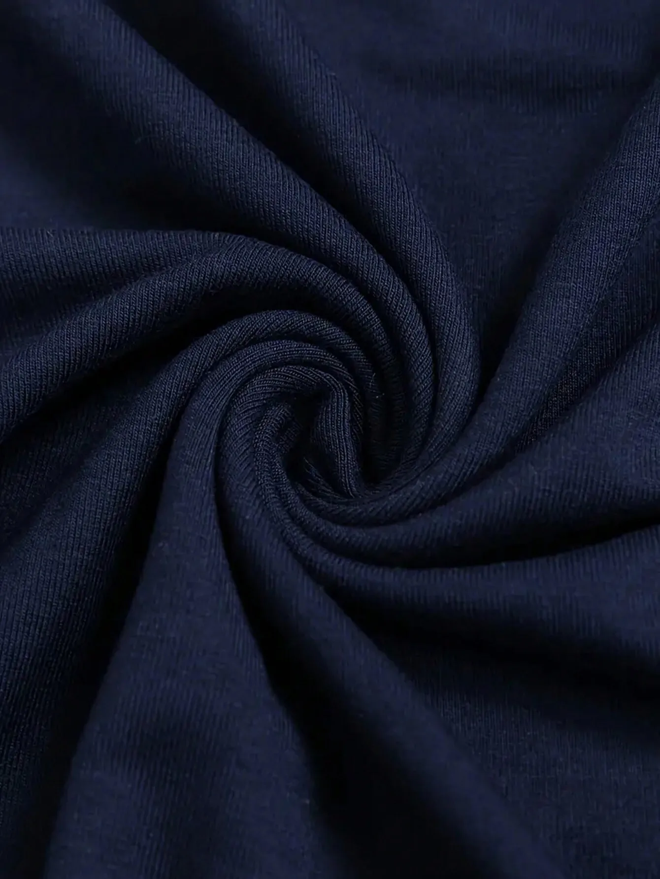 Marineblauwe crop-top met korte mouwen en uitlopende legging, tweedelige set, slanke pasvorm, hoge elasticiteit