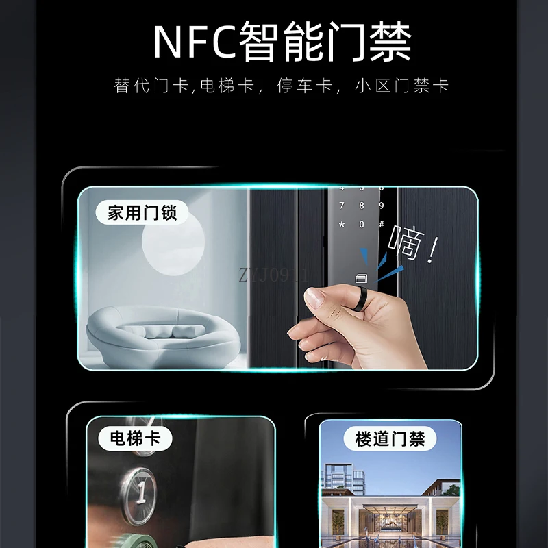 แหวนสมาร์ทแหวนการตรวจสอบสุขภาพความดันโลหิตอัตราการเต้นของหัวใจ WeChat กีฬา Pedometer ความดันบลูทูธ