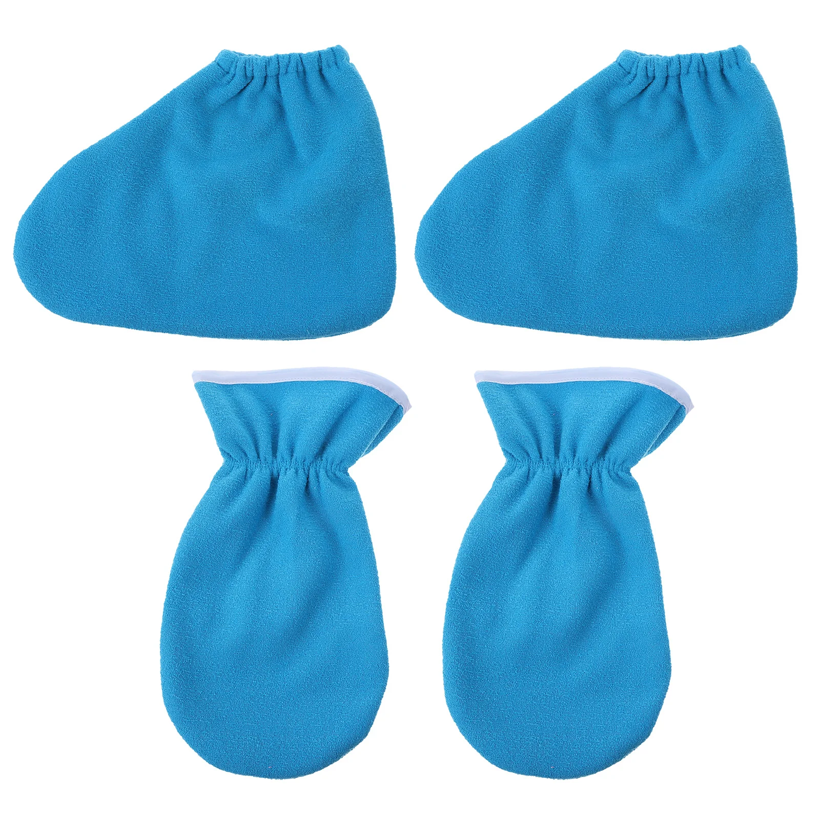 4 Stuks Paraffine Handschoenen Voetverzorging Behandeling Spa Covers Voedende Hydraterende Hydraterende Absorptie Circulatie