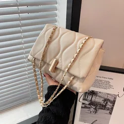 2023 New Niche Design Chain Bag Bag Women's Fashion Versatile Crossbody Bag High-quality One-shoulder Small Square Bag Tide