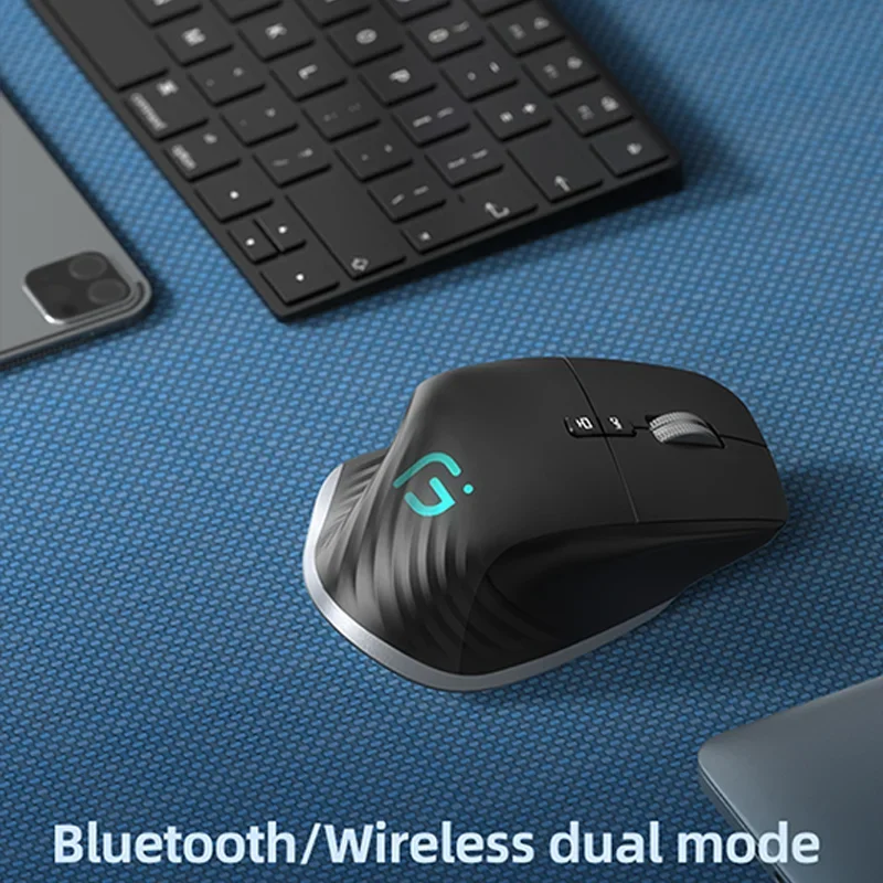 Type C Wireless Mouse Rechargeable Bluetooth Silent Ergonomic Computer DPI Up 4000 For Tablet Macbook Laptop PC Gaming Office