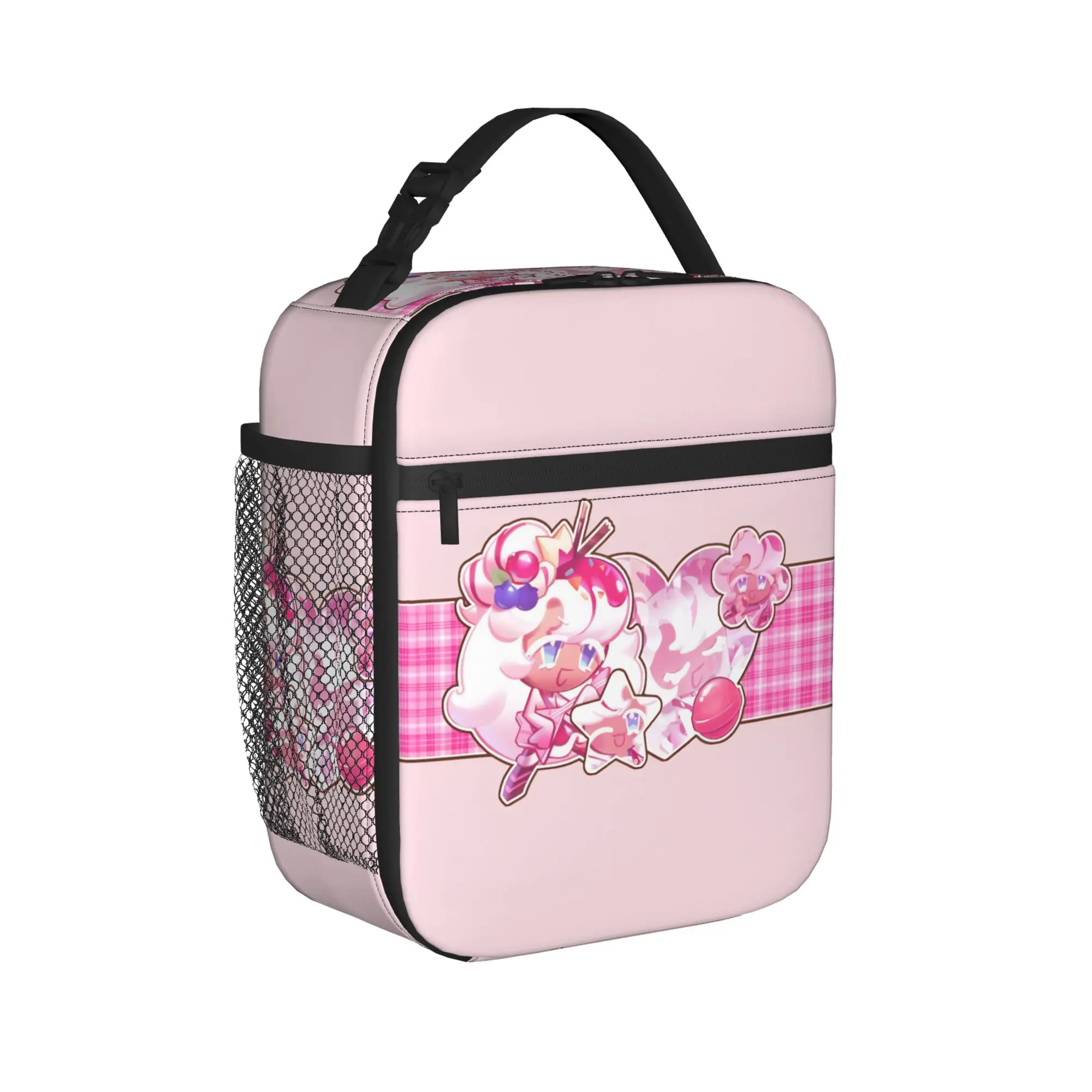 Cookies Run Kingdoms Thermal Insulated Lunch Bag for Office Cartoon Portable Food Bag Cooler Thermal Food Box