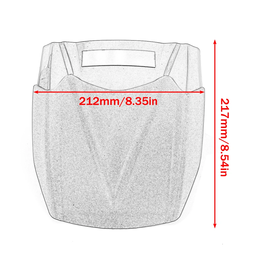 Motorcycle Rear Fender Extender For Kawasaki Ninja650 Ninja 650 Z650 2017-2025 Z650RS 2022-2025