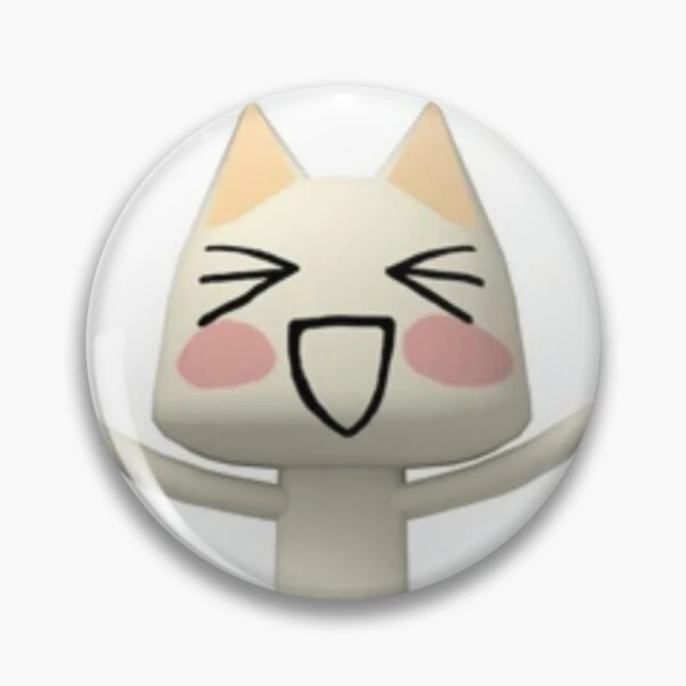 Toro Inoue Soft Button Pin Danemark ge for Women, Cartoon Clothes, Lover Hat, Decor Brooch, Creative Cute Gift, Metal Revers, Funny