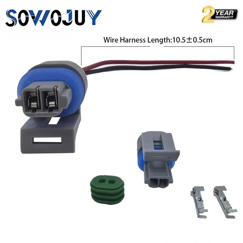 IAT Connector Pigtail 12102620 PT307 Intake Air Temp Sensor Wire Harness Plug for Chevy GMC LS1 Camaro Tahoe S10 Buick Pontiac