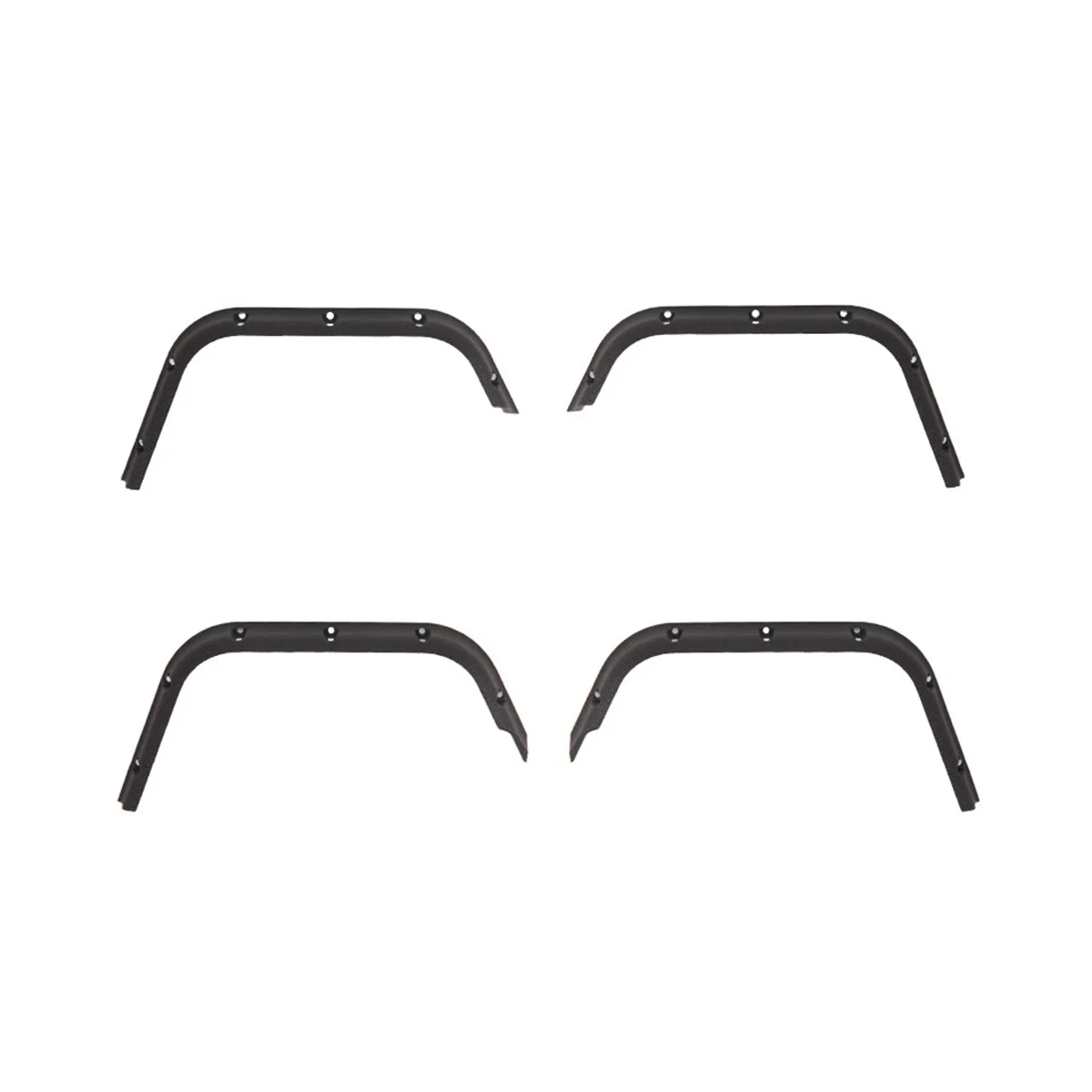 4Pcs Wheel Eyebrow Fender Wheel Cover for MN D90 MN-90 D91 D96 D99 MN98 MN99S 1/12 RC Car Upgrade Parts Accessories