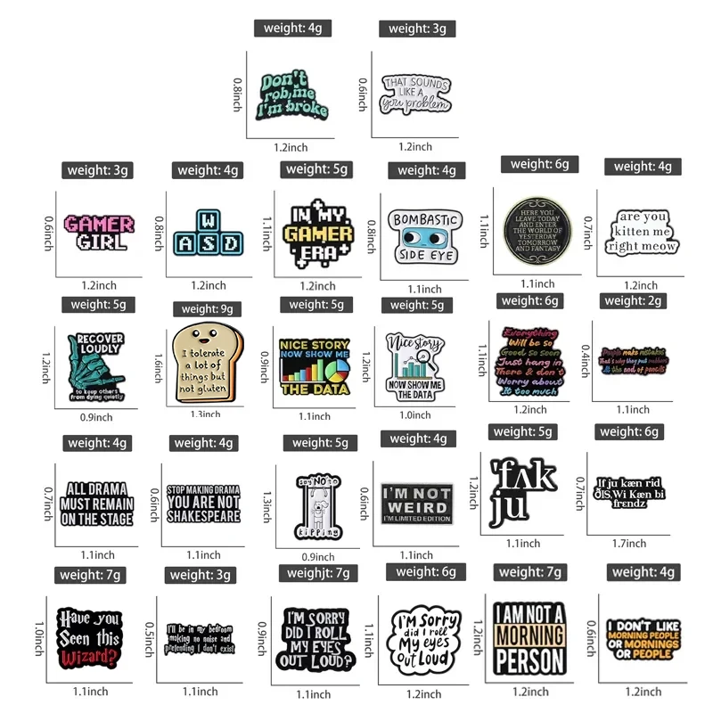 Funny Drama Quote Series Enamel Pins Custom All Drama Must Remain On The Stage Humor Proverb Brooch Lapel Badge Gift Friends