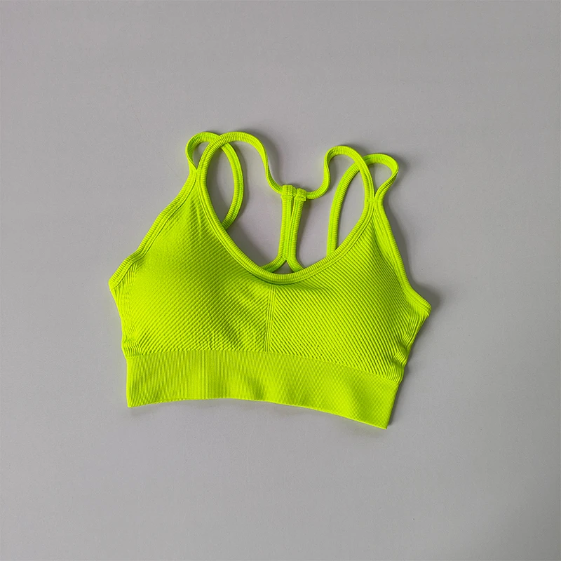 Sports underwear women's running shockproof summer quick drying back fitness bra vest professional training Yoga bra