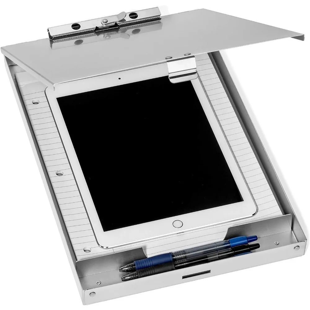 Storage clipboard, 1 compartment, letter paper, suitable for office, work site or classroom