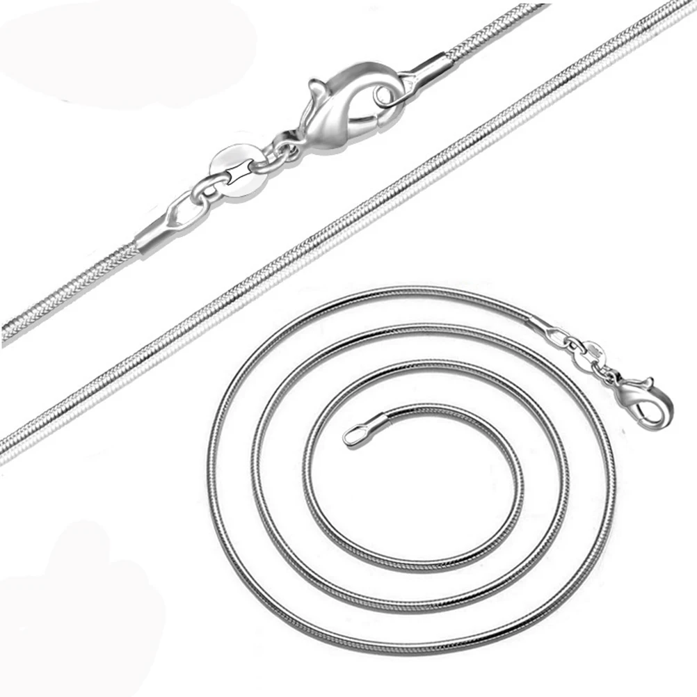 

30 Pcs Jewelry Snake Chain Necklace Necklaces for Girls Accessories
